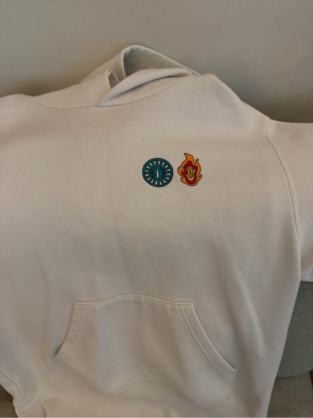 White Demon Slayer Hoodie from Japan